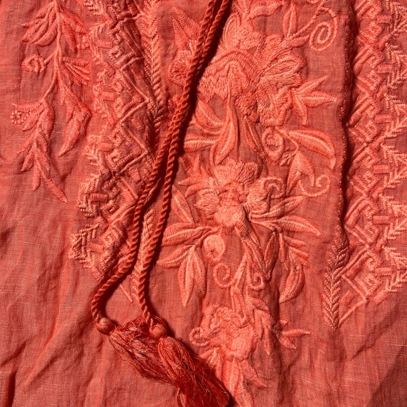 Karyn Seo‎ Women 100% Linen Blouse- Large - Picture 6 of 10